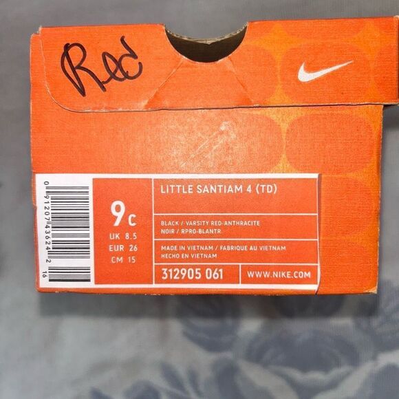 NIB Little Boys Size 9C Nike Little Santiam 4 (TD) Sandals - Picture 8 of 8